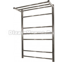 Полотенцесушитель водяной Melodia della vita Shelf MTRSO5080 П6 50х80, с полкой, нержавеющая сталь