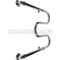 Полотенцесушитель водяной Melodia della vita Simple MTRSP5060PLR 50х60, нержавеющая сталь