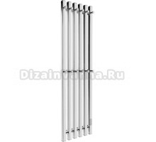 Полотенцесушитель электрический Melodia della vita Etude MTREEE10033 П6 100х33, с крючками, нержавеющая сталь