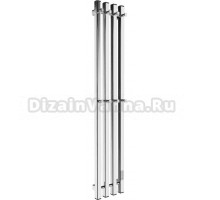 Полотенцесушитель электрический Melodia della vita Etude MTREEE12021 П4 120х21, с крючками, нержавеющая сталь