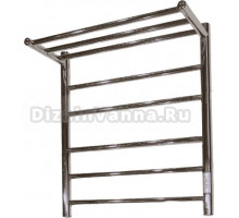 Полотенцесушитель электрический Melodia della vita Shelf MTRSHE5060 П5 50х60, с полкой, нержавеющая сталь