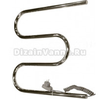 Полотенцесушитель электрический Melodia della vita Simple MTRSPE5050 50х50, нержавеющая сталь