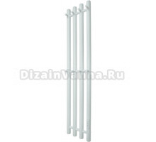 Полотенцесушитель электрический Melodia della vita Blues MTRBEF10021wt П4 100х21, с крючками, белый