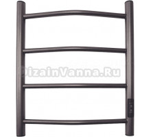 Полотенцесушитель электрический Melodia della vita Classica MTRCEF4050gt П4 40х50, графит