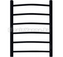 Полотенцесушитель электрический Melodia della vita Classica MTRCEF4060bk П6 40х60, черный