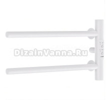 Полотенцесушитель электрический Melodia della vita Drumsticks MTRDEF4018wt П2 40х18, белый