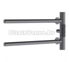 Полотенцесушитель электрический Melodia della vita Drumsticks MTRDEF4018gt П2 40х18, графит