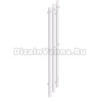 Полотенцесушитель электрический Melodia della vita Etude MTRECF12015wt П3 120х15, с крючками, белый