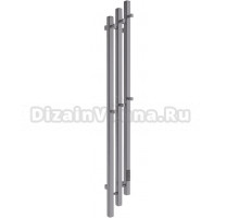 Полотенцесушитель электрический Melodia della vita Etude MTRECF15015gt П3 150х15, с крючками, графит