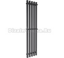 Полотенцесушитель электрический Melodia della vita Etude MTREEF10027bk П5 100х27, с крючками, черный