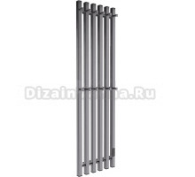 Полотенцесушитель электрический Melodia della vita Etude MTREEF12033gt П6 120х33, с крючками, графит