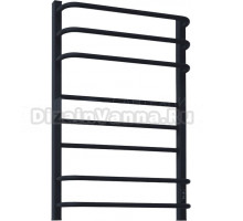 Полотенцесушитель электрический Melodia della vita Fusion Square MTRFSF5080bk П8 50х80, черный