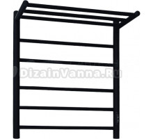 Полотенцесушитель электрический Melodia della vita Shelf MTRSEF5060bk П5 50х60, с полкой, черный