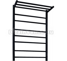 Полотенцесушитель электрический Melodia della vita Shelf MTRSEF5080bk П6 50х80, с полкой, черный