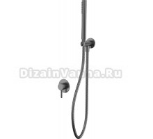Душевой комплект WHITECROSS Y YSET02GM С ВНУТРЕННЕЙ ЧАСТЬЮ, оружейная сталь