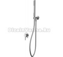 Душевой комплект WHITECROSS Y YSET02NIB С ВНУТРЕННЕЙ ЧАСТЬЮ, брашированный никель