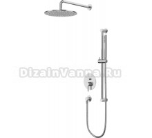 Душевой комплект WHITECROSS Y YSET05NIB С ВНУТРЕННЕЙ ЧАСТЬЮ, брашированный никель