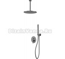 Душевой комплект WHITECROSS Y YSET12GM С ВНУТРЕННЕЙ ЧАСТЬЮ, оружейная сталь