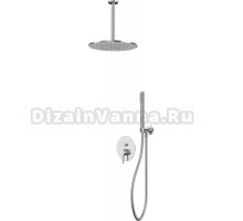 Душевой комплект WHITECROSS Y YSET12NIB С ВНУТРЕННЕЙ ЧАСТЬЮ, брашированный никель