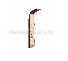 Душевая панель Ceruttispa Victoria RG CT9977 розовое золото