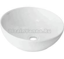 Накладная раковина Sanita luxe Art Cut40 белая