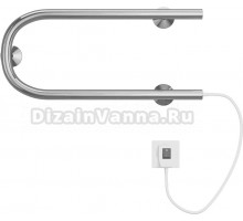 Полотенцесушитель электрический EL-TERM П-образный 50х20 серебристый