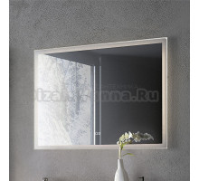 Зеркало в ванную комнату Silver Mirrors Norma neo - 2 800х600 (сенсорный выключатель, подогрев) зеркало