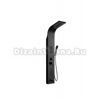 Душевая панель Ceruttispa Virginia BK CT9989 матовая черная