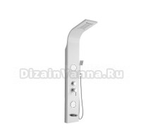 Душевая панель Ceruttispa Twin W CT9985 матовая белая