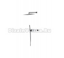 Душевой комплект Ceruttispa Velia CR CT10398 хром