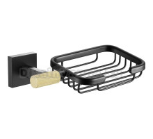 Мыльница Rose RG30H RG3004H золото, черный