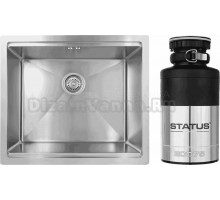 Комплект Мойка Kaiser KSM-5548 + Измельчитель Status ECO 75