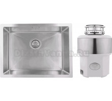 Комплект Мойка Kaiser KSM-5844 + Измельчитель Status Premium 350