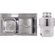 Комплект Мойка Kaiser KSM-7848 + Измельчитель Status Premium 350