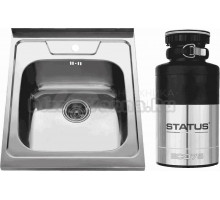 Комплект Мойка Kaiser KSS-5050 + Измельчитель Status ECO 75
