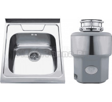 Комплект Мойка Kaiser KSS-6050 + Измельчитель Status Premium 300