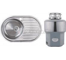 Комплект Мойка Kaiser KSS-7750 L + Измельчитель Status Premium 300