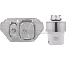 Комплект Мойка Kaiser KSS-8547 + Измельчитель Status Premium 350