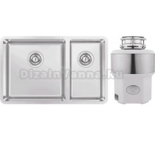 Комплект Мойка Kantera Lucia LUR210/L diamond + Измельчитель Status Premium 350