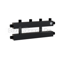 Коллекторная группа Royal Thermo RTE 54.112 на 2 (3) отопительных контура, Ду 25