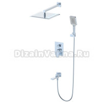 Душевой комплект Wonzon & Woghand WW-88939016-CR С ВНУТРЕННЕЙ ЧАСТЬЮ, хром