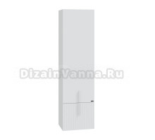 Шкаф-пенал для ванной СаНта Юпитер 40 подвесной, белый