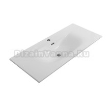 Мебельная раковина BelBagno 100 глянцевая белая