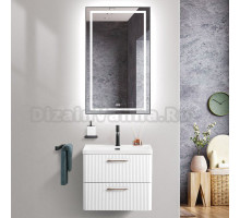 Мебель для ванной комнаты BelBagno Due 60 bianco lucido