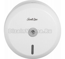Диспенсер туалетной бумаги SantiLine SL-8014 глянцевый белый