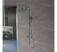 Душевая стойка Vincea Rim VSFS-2RM1CH с изливом, хром