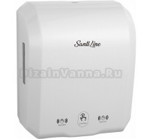 Диспенсер бумажных полотенец SantiLine SL-8010 глянцевый белый