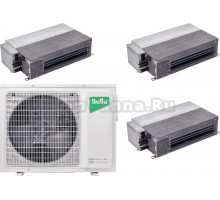 Мультисплит-система Ballu Super Free Match BA4OI-FM/out-36HN8/EU_LP 9 м2 + 9 м2 + 12 м2