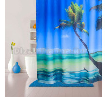 Штора для ванной IDDIS Maldivian