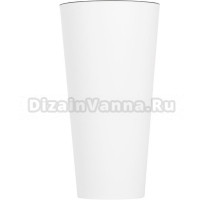 Горшок для цветов Prosperplast Tubus Slim DTUS200-S449 white, 8 л